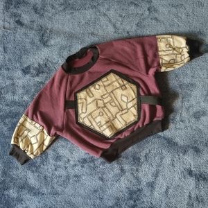 African Print Short Sleeve  Knit Shirt